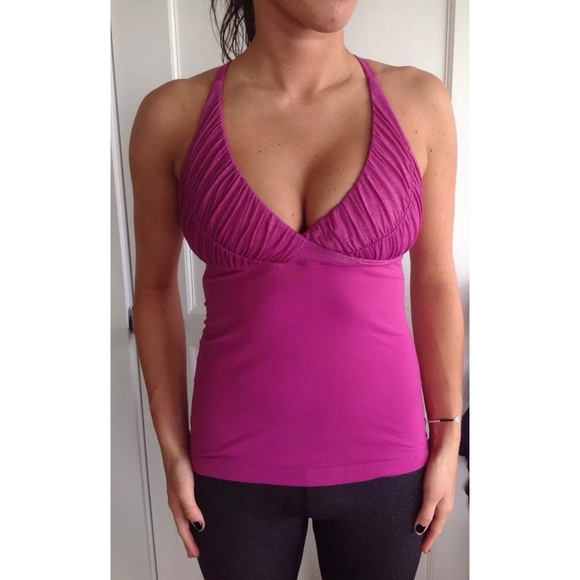 lululemon athletica Tops - Lululemon Pure Balance Tank Top Size 10 Purple